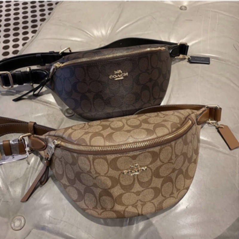 coah leather belt bag | Shopee Philippines