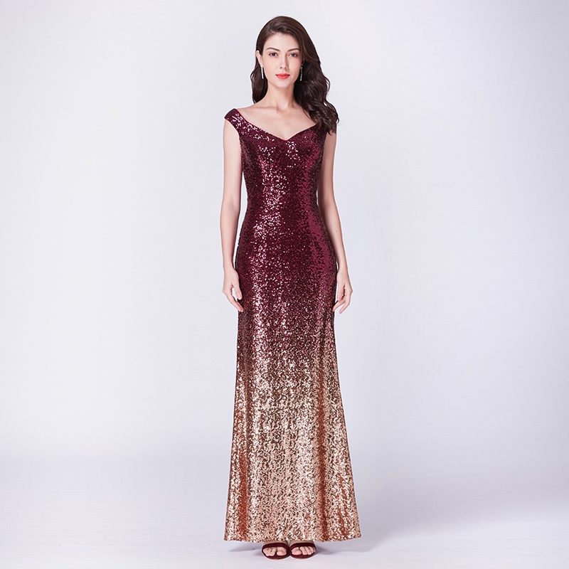 luxury sequin dress
