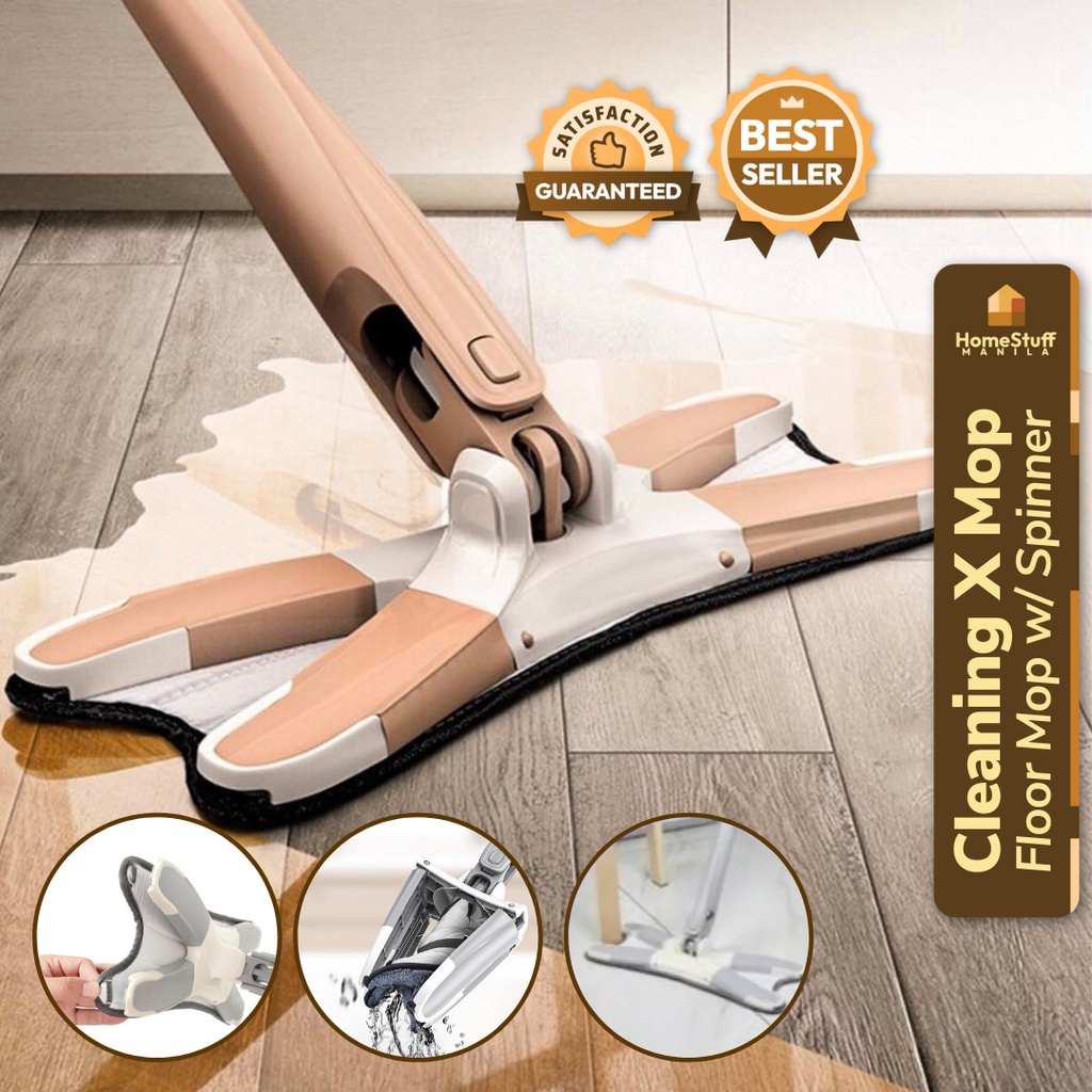 COD Mop with Spinner for Floor Cleaning wet and Dry Mop with Self