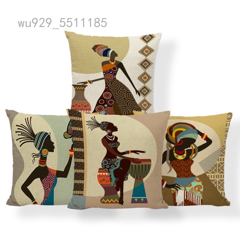 modern african pillows