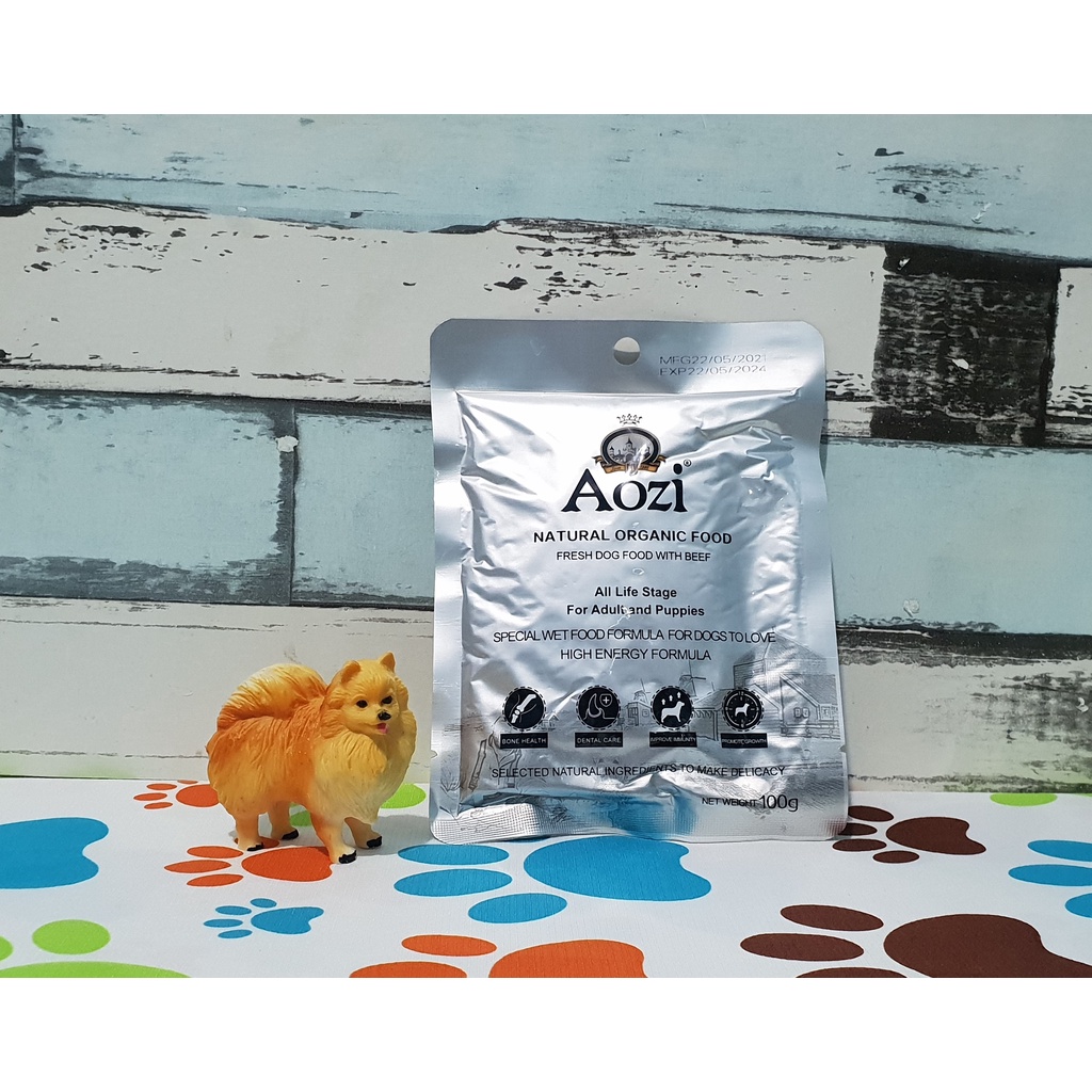 AOZI NATURAL ORGANIC Dog Food 100 grams #5