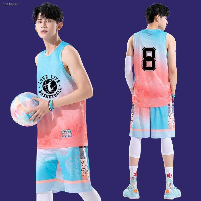 Basketball clothing suit competition custom printing trend jersey men s