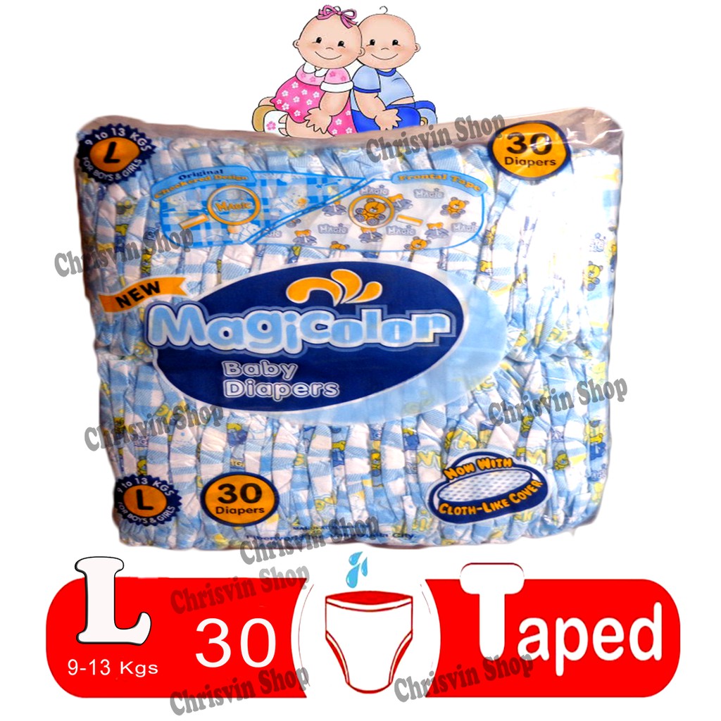 Magicolor Baby Diapers size L Shopee Philippines