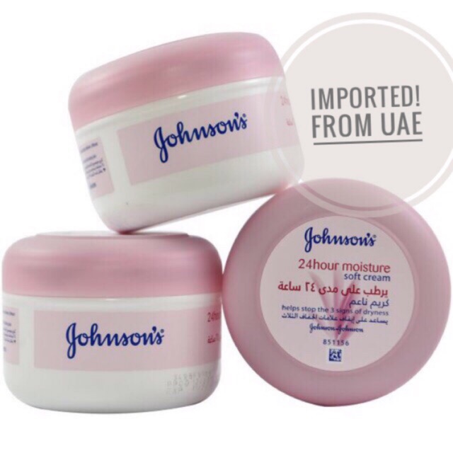 johnson's moisturizer cream