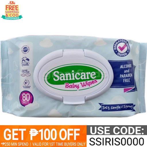 sanicare baby wipes