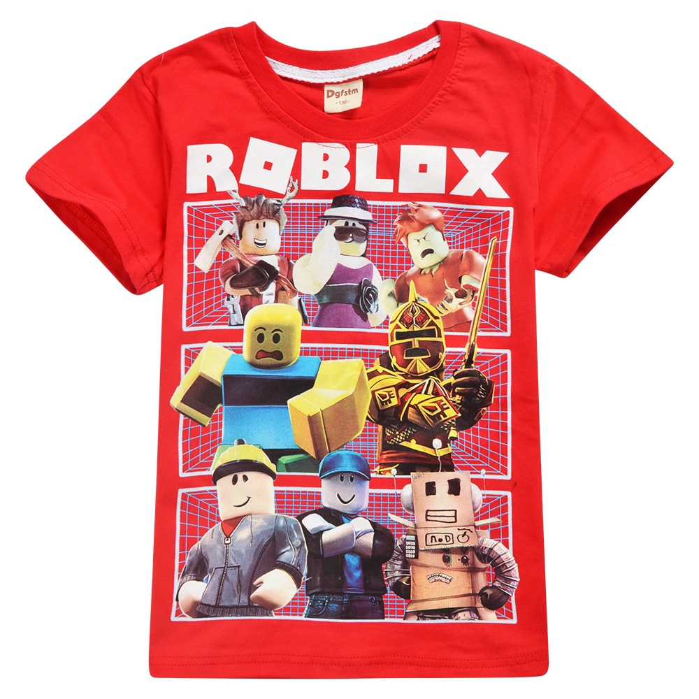 Summer Clothing Roblox Cartoon Children Boys Tops T Shirt Shopee Philippines - us 1266 23 offbaby boy tops children t shirts roblox 2018 brand kids summer t shirt for boys clothes animal cotton clothing boys tee shirt in