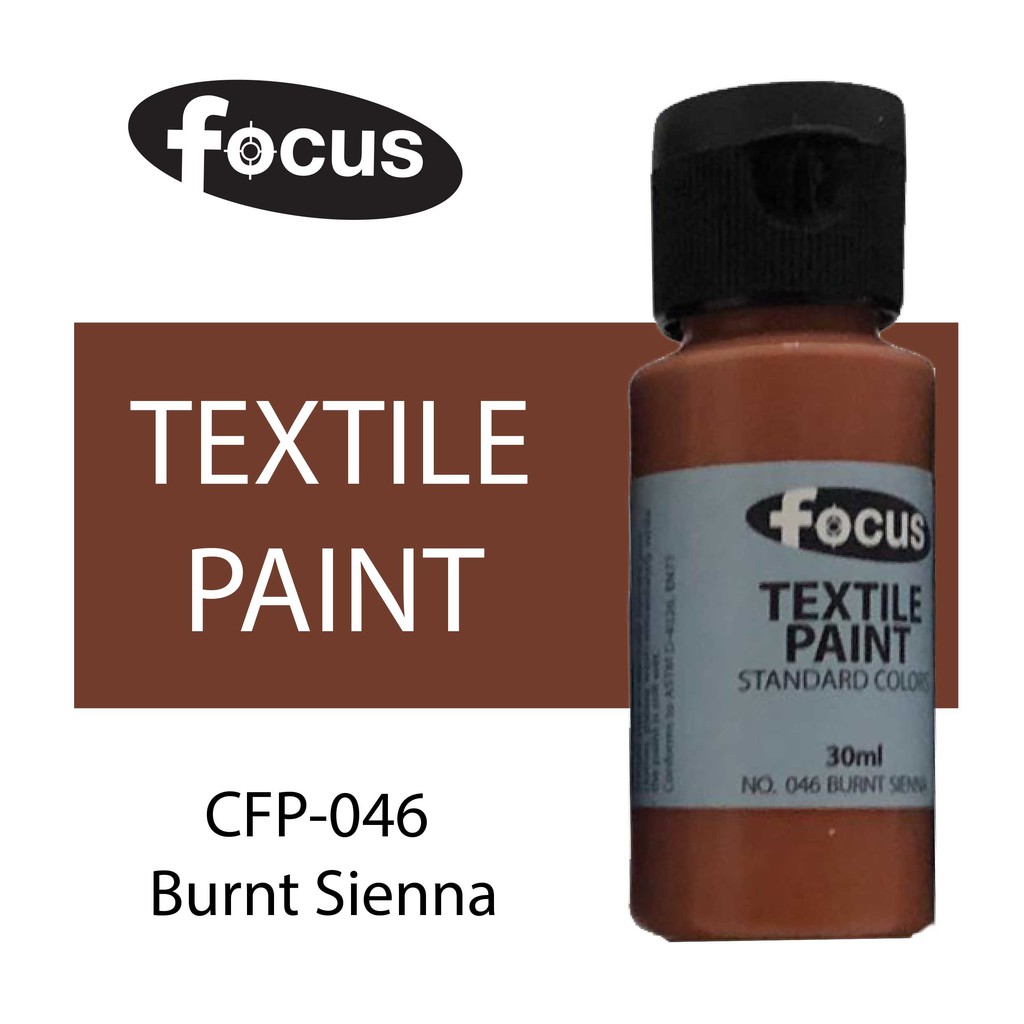 Focus Textile Paint / Fabric Paint 30ml Shopee Philippines