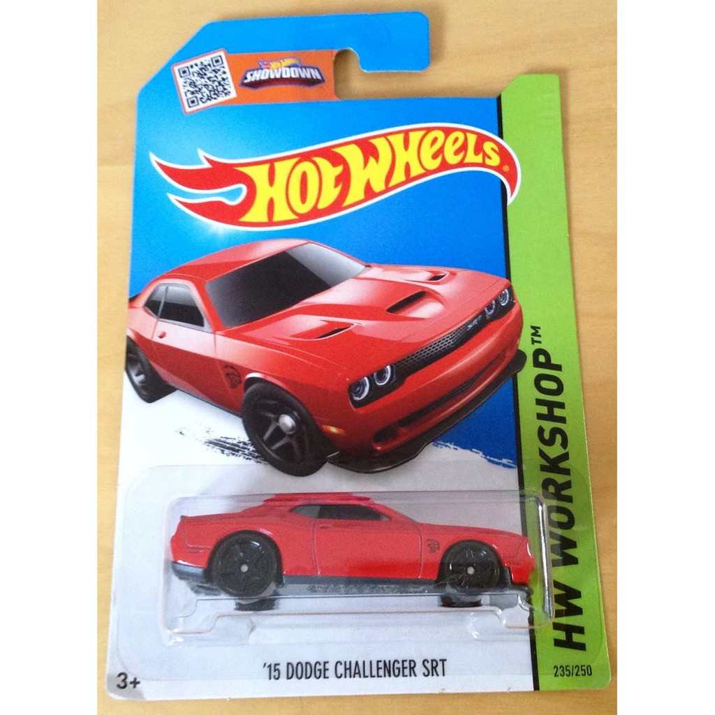 hot wheels dodge challenger srt hellcat