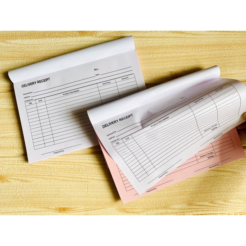 BIG SIZE CARBONIZED GENERIC RECEIPTS / Delivery Receipt / Sales Invoice