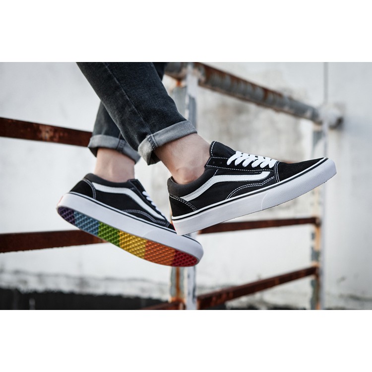 vans old skool rainbow