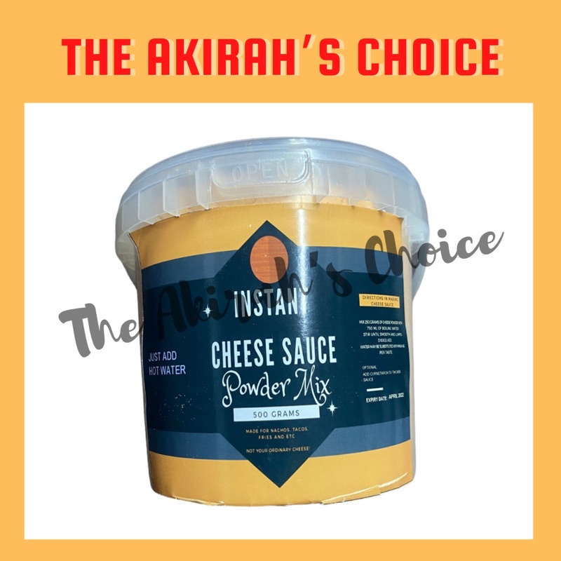 INSTANT CHEESE SAUCE POWDER 500g Shopee Philippines