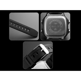 SKMEI 1299 Sports Men Waterproof Countdown Alarm Male Digital Wrist Watch #7