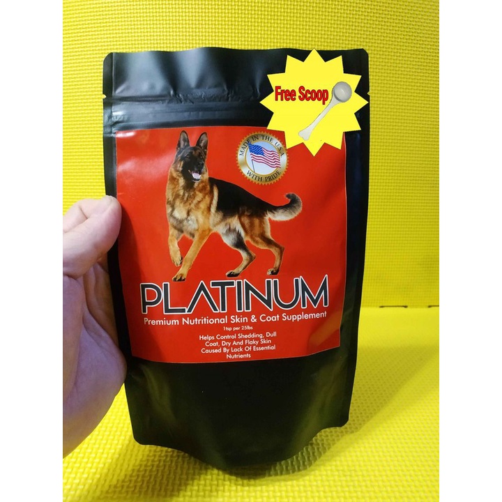 Platinum Nutritional Skin & Coat Premium All Breed Dog Food Supplement #1