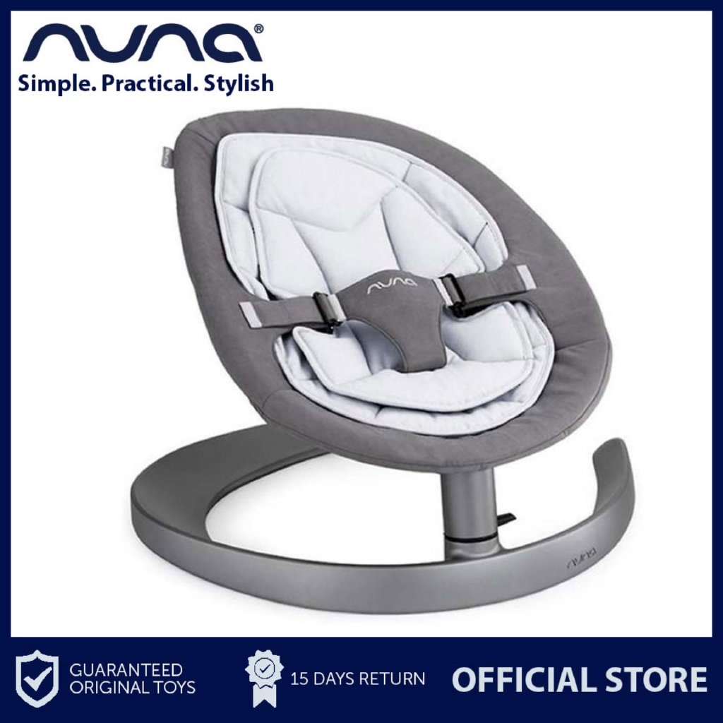 nuna leaf curv french grey