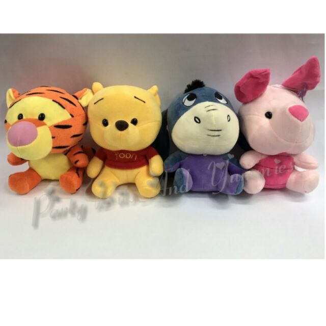 winnie the pooh and friends stuffed animals