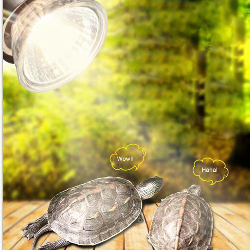 UVA+UVB 3.0 Reptile Lamp Turtle Basking UV Light Bulb Heat