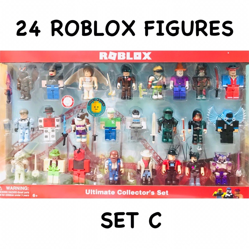 Roblox Toys Ultimate Collectors Set Pack Of 24 Figures Shopee Philippines - roblox series 1 ultimate collector s set by roblox shop online