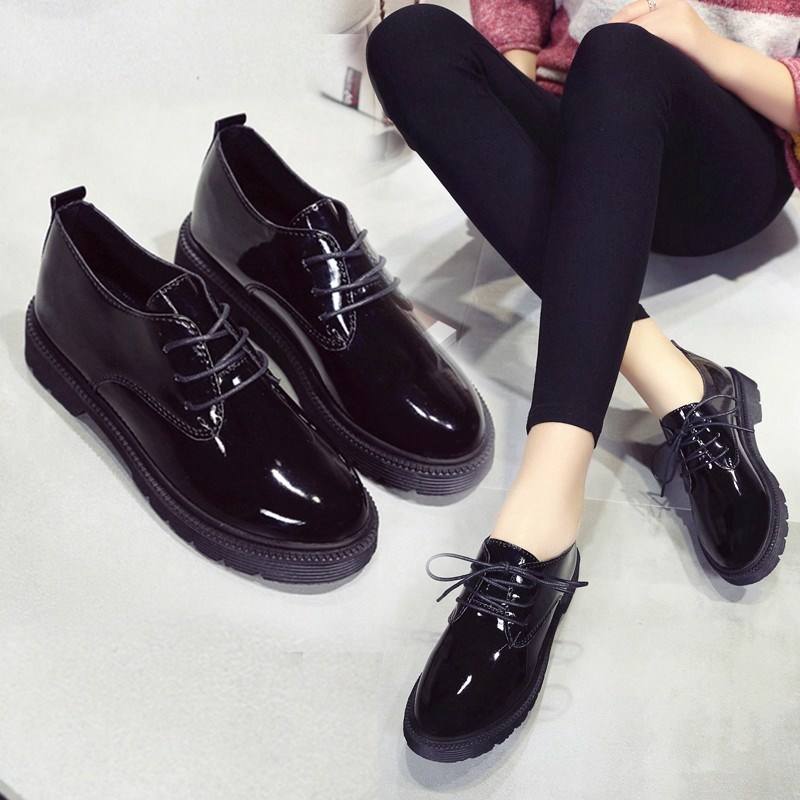 Ladies Comfortable Work Black Work Casual Shoes Non Slip