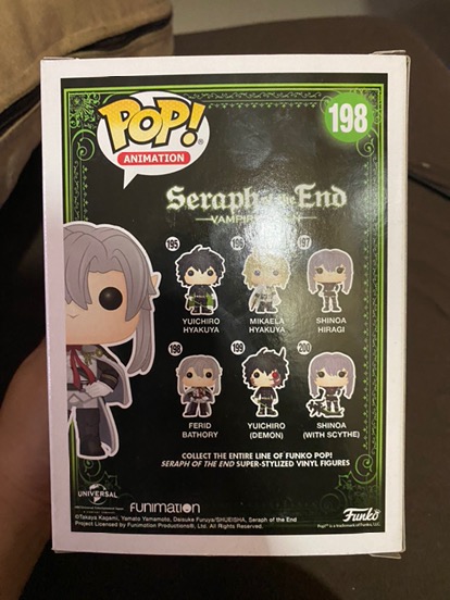 Seraph of the End Funko Pop (Owari no 