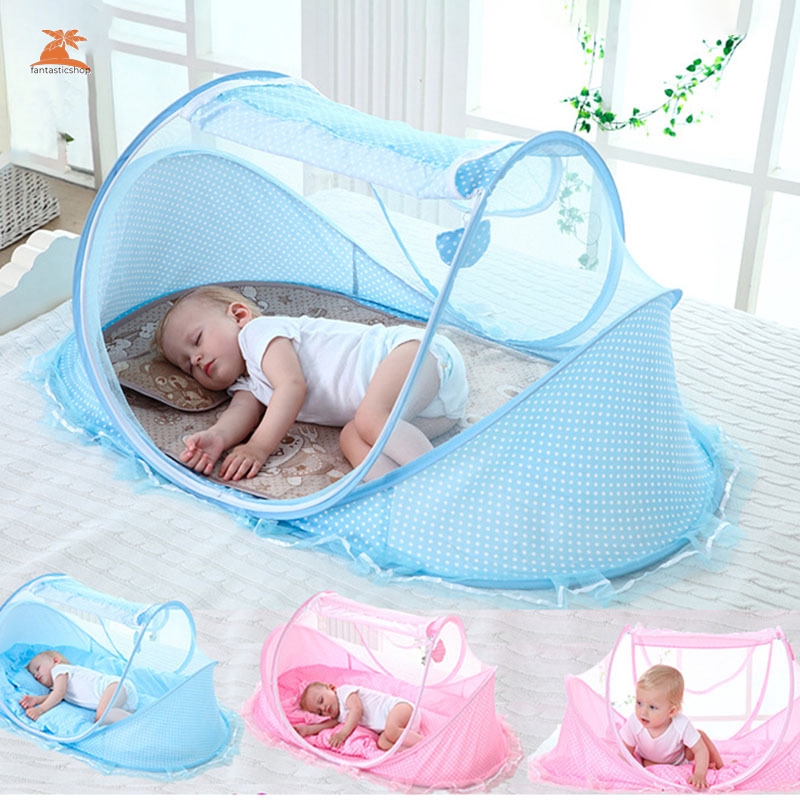 portable baby bed with net