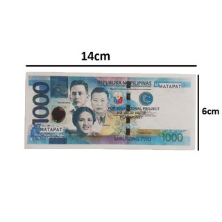 geneva888 philippine peso play money 1pack fake bills toy 9
