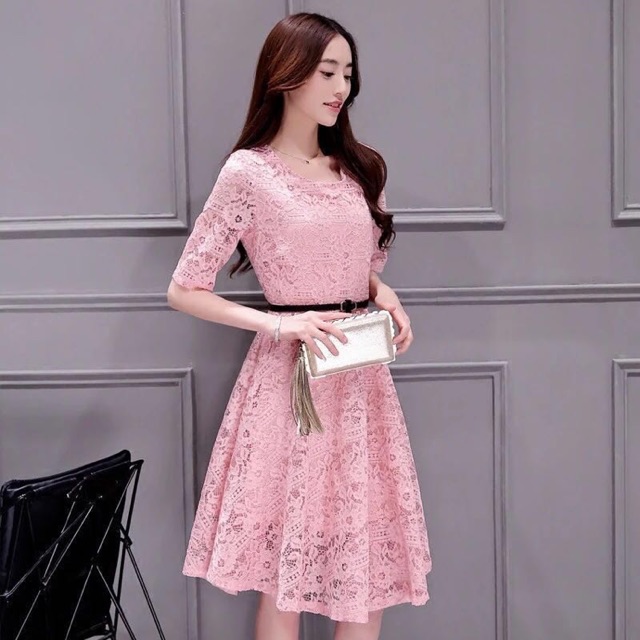 shopee lace dress