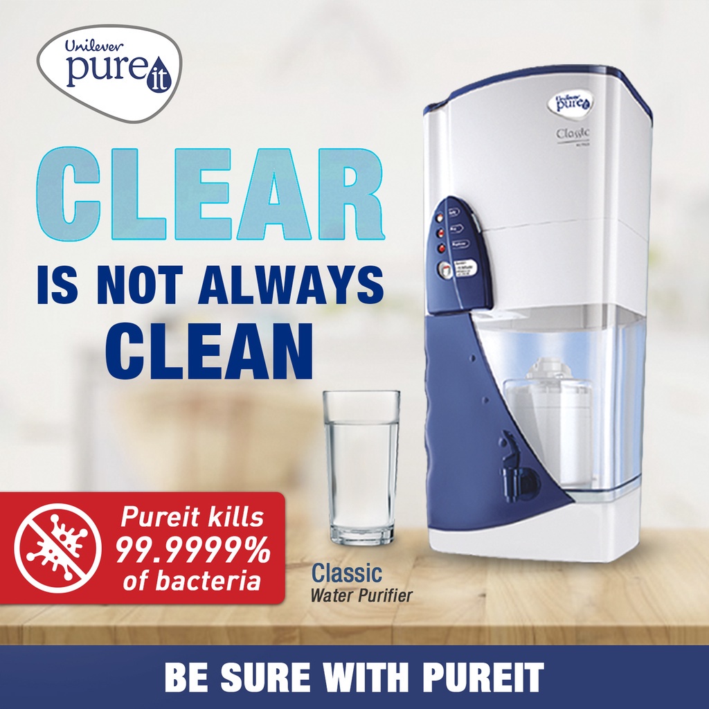 Unilever Pureit Original Water Purifier Classic 9 Liters PIC-WP *WINLAND* | Shopee Philippines