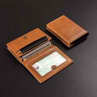 Luxury Genuine Leather Cowhide Card Holder RFID Blocking Purse Men and Women  Credit Card Wallet Slim Business ID VIP Cards Bags