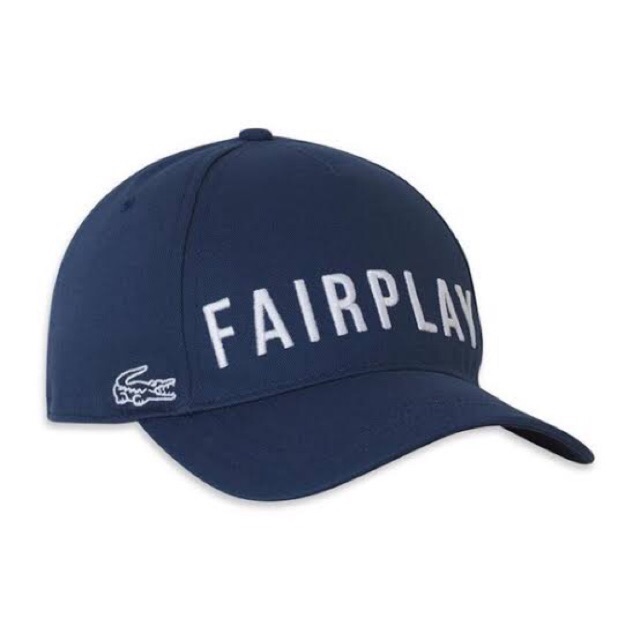 lacoste fairplay hat
