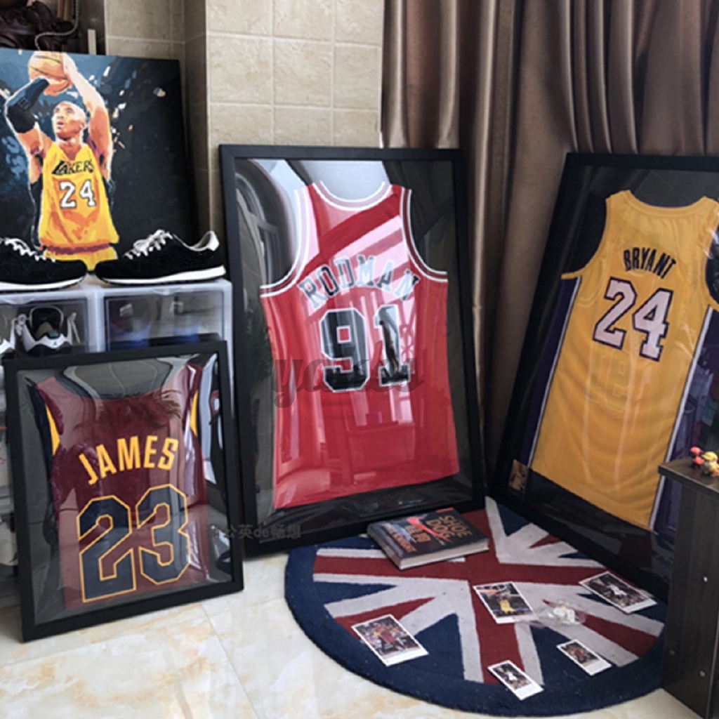 sports jersey display case