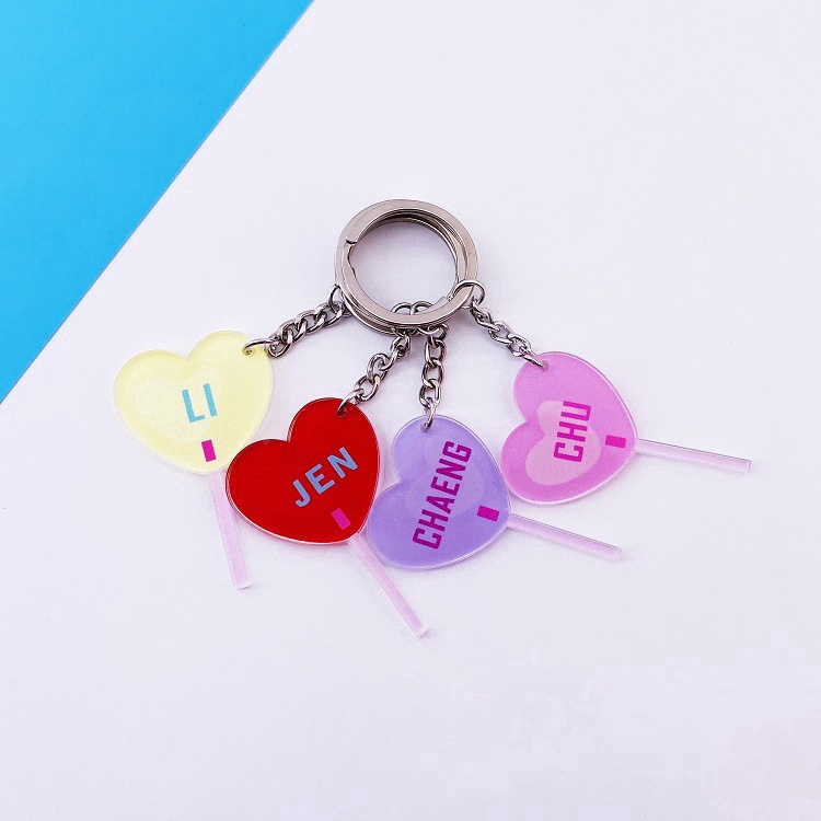 keychain photo holder