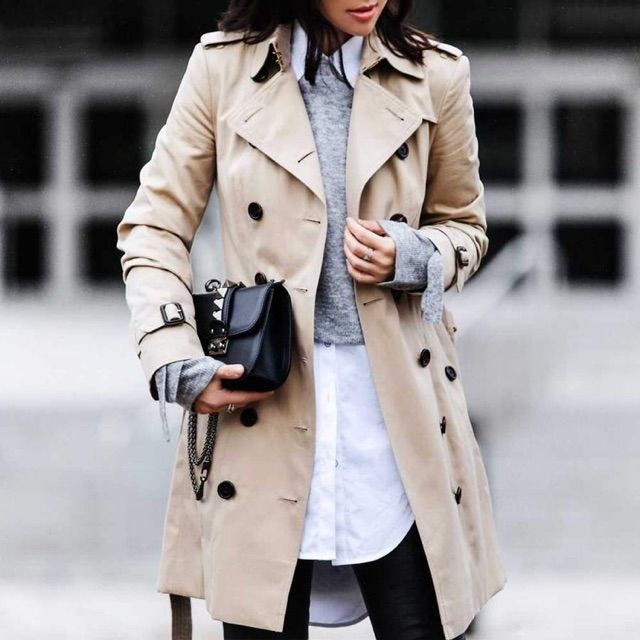 burberry inspired trench coat