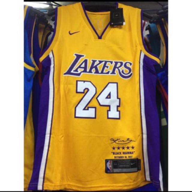 nike lakers kobe jersey