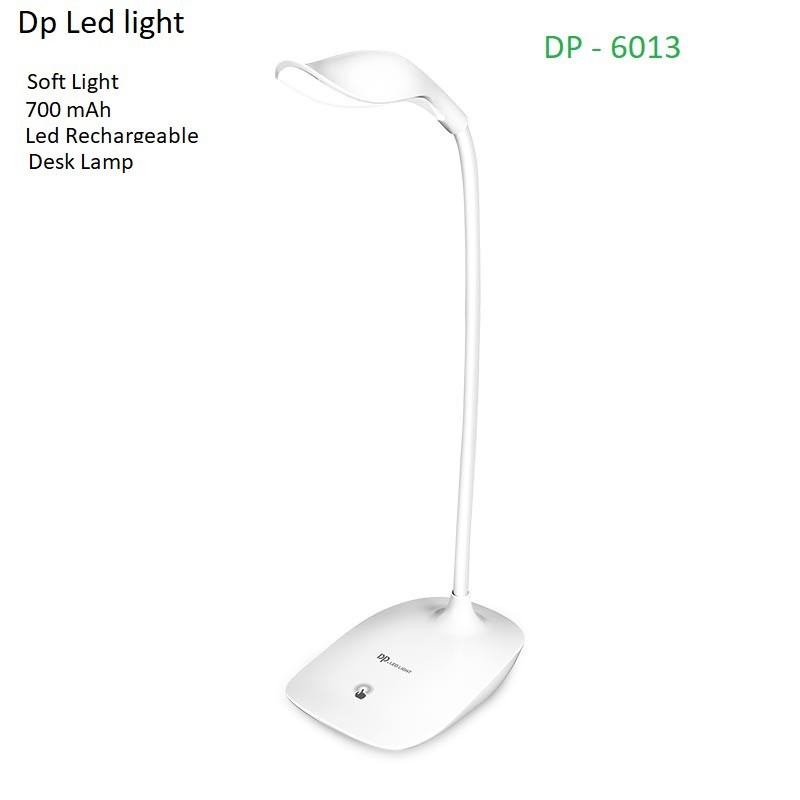 dp led rechargeable desk lamp