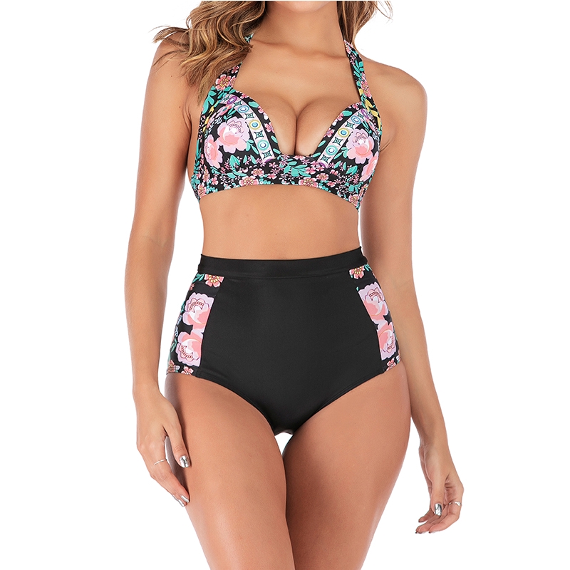 printed bikini set