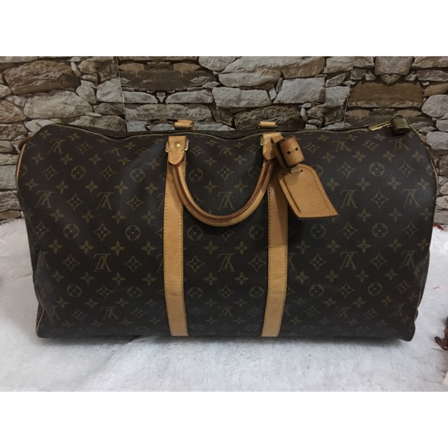 authentic louis vuitton keepall 55