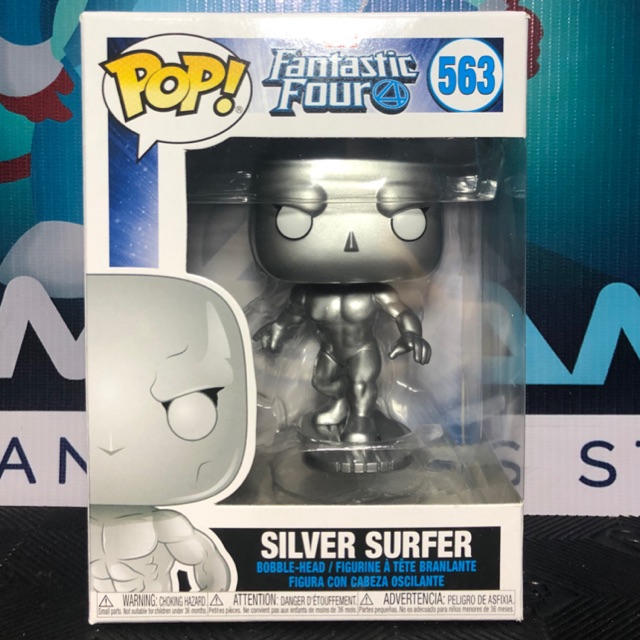 silver surfer funko pop