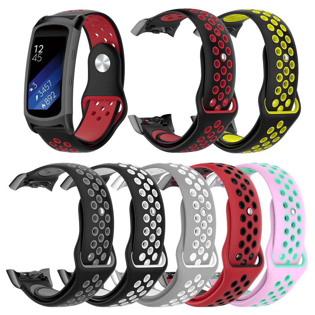 Silicone Replacement Band Accessories Straps for Samsung Gear Fit2 Pro SM-R365/Gear Fit2 SM-R360 Sports Fitness Smartwatch Younsea Gear Fit2/Gear Fit2 Pro Bands 