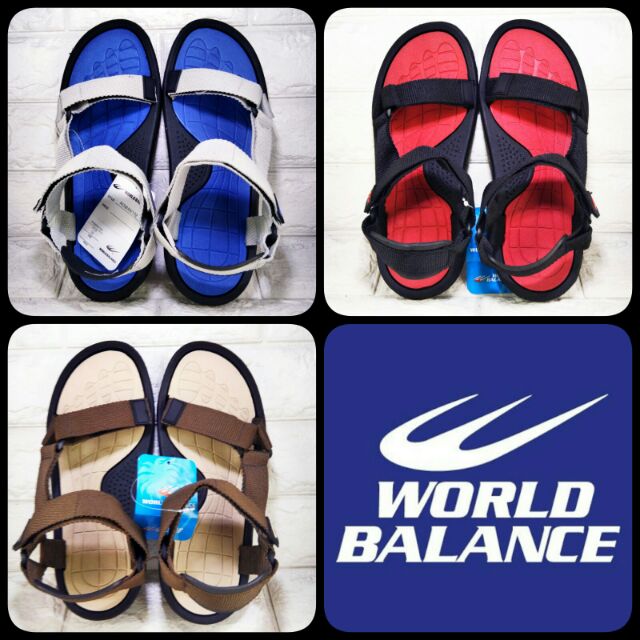 world balance sandals for men