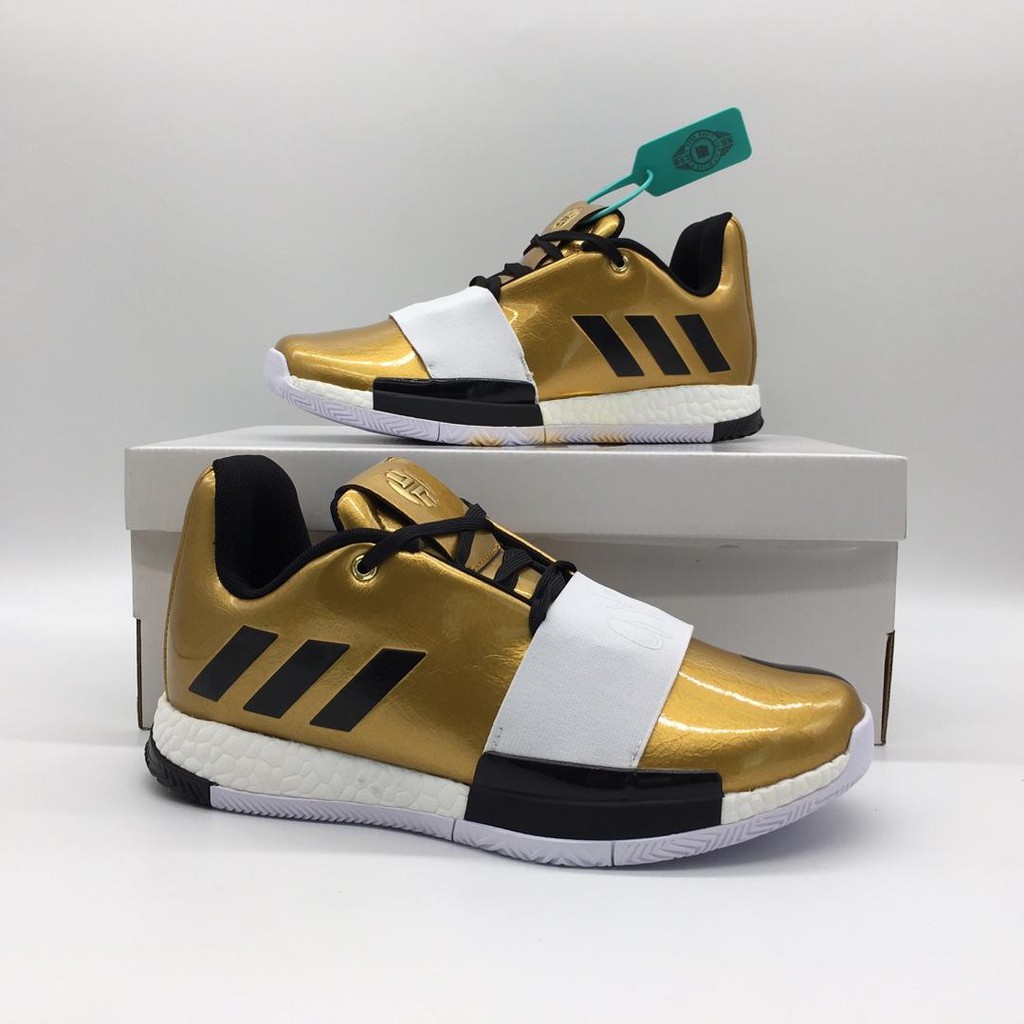 gold harden shoes