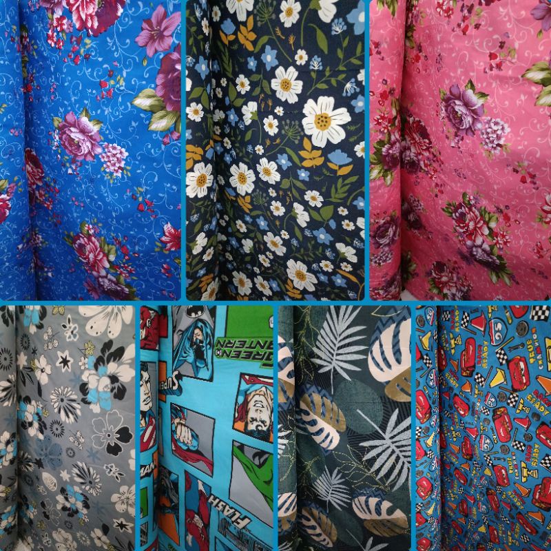 Polycotton Fabrics - New Designs!!
