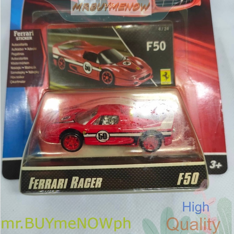 Hot Wheels Premium Ferrari F50 Racer 424 Die Cat Car Model Shopee Philippines 4489