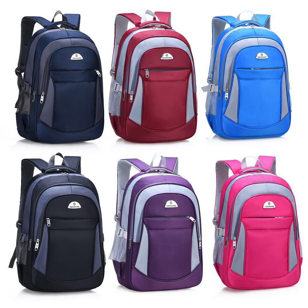 B.S COD Samsonite bag 17inch Fashion Backpack | Shopee Philippines