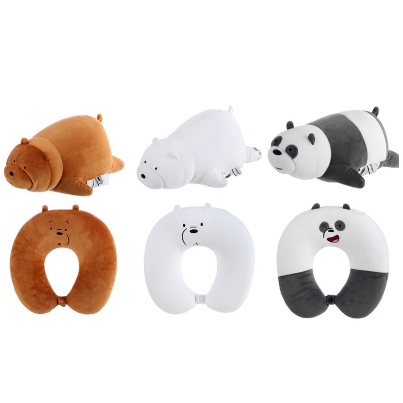 neck pillow we bare bears