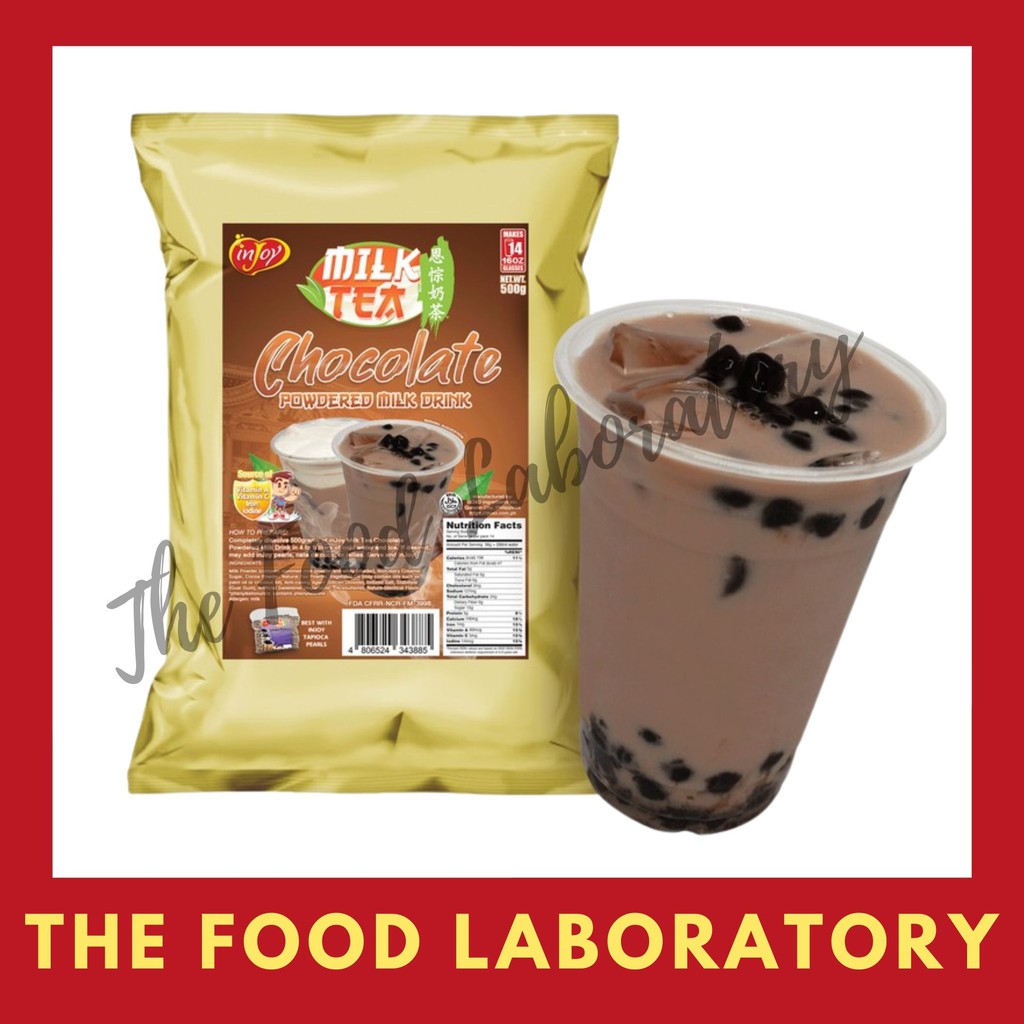 INJOY CHOCOLATE MILK TEA 500G Shopee Philippines