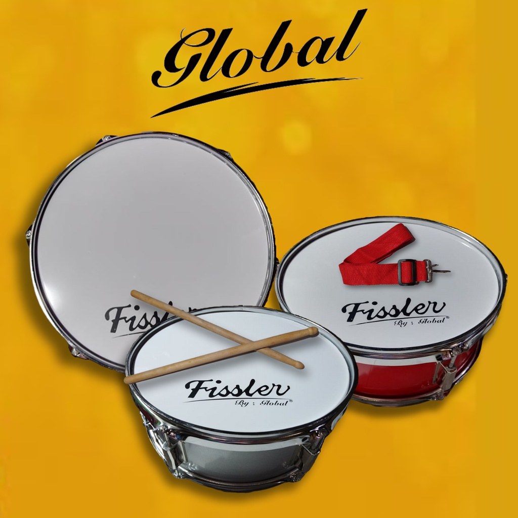 SNARE DRUM FISSLER BY GLOBAL SNARE A (METAL) Shopee Philippines