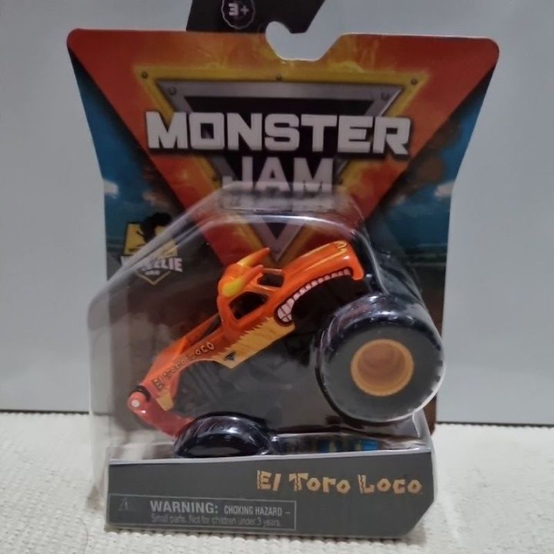 Authentic Monster Jam El Toro Loco with Wheelie Bar | Shopee Philippines