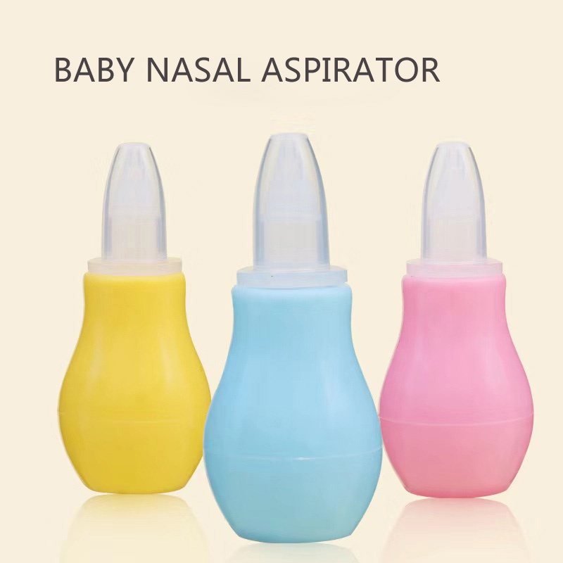 Silicone Nasal Aspirator Ror Newborn Baby Pump Infant Snot Suction Nose