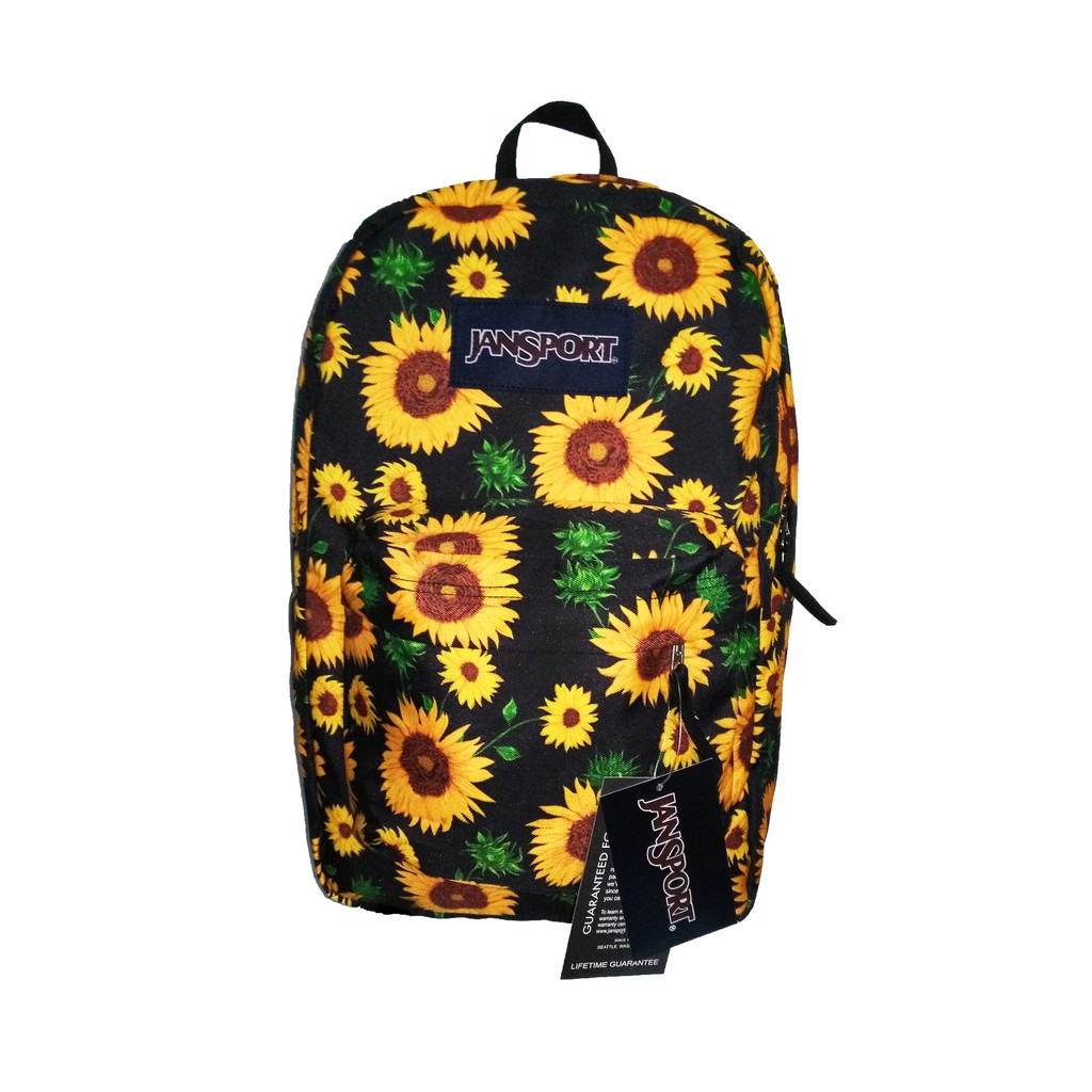 jansport sunflower backpack