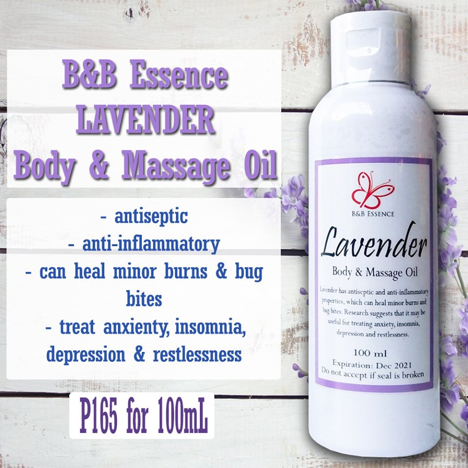 B&B Lavender Body & Massage Oil 100ml | Shopee Philippines